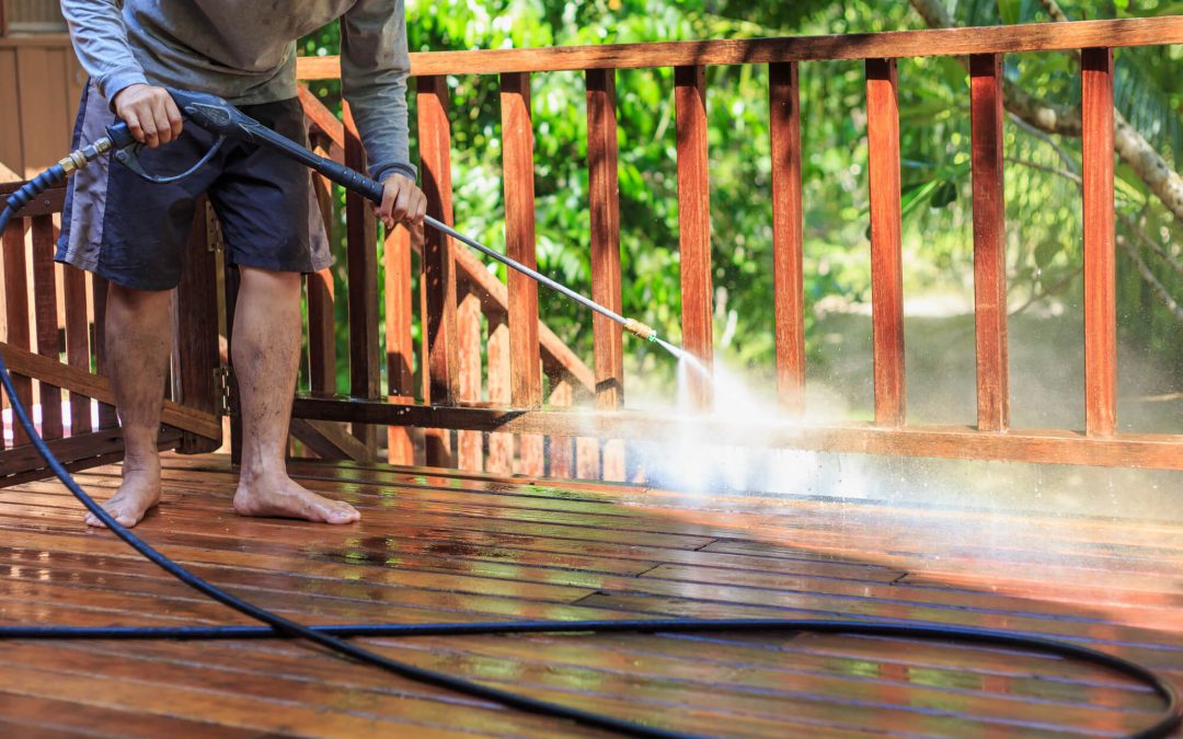 outdoor spring cleaning and maintenance